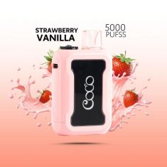 COCO Disposable Strawberry Vanilla 5000 Puff