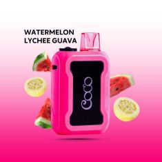COCO Disposable Watermelon Lychee 20MG 5000 Puff